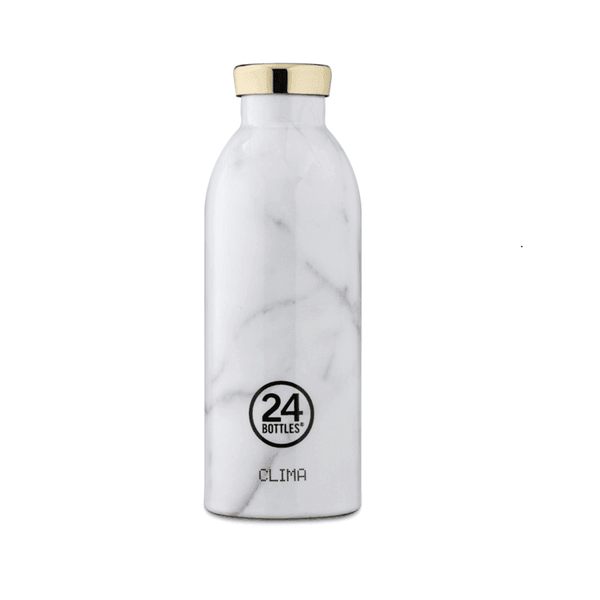 24 Bottles Italy Clima Insulated Bottle 500ml - Carrara - Modern Quests