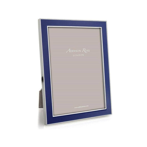 Addison Ross Royal Blue Enamel & Silver Frame - Large - Modern Quests