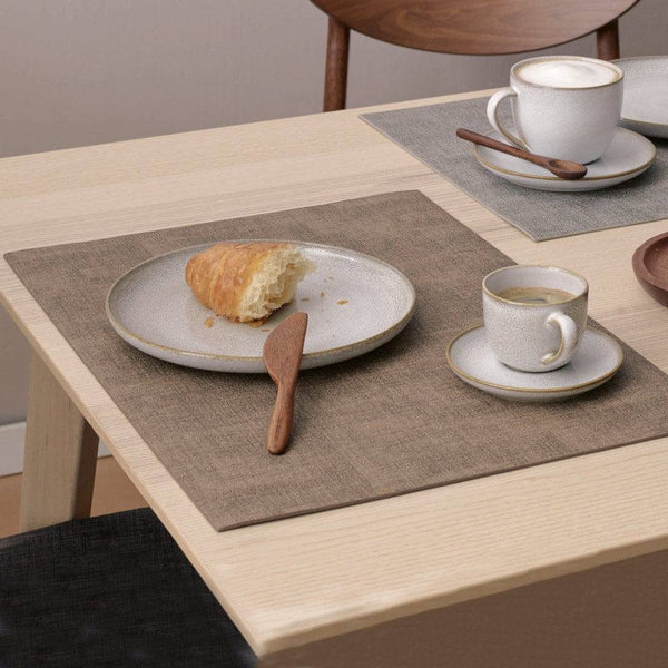 ASA Selection Germany Meli Melo Rectangular Placemats, Set of 2 - Earth Brown - Modern Quests