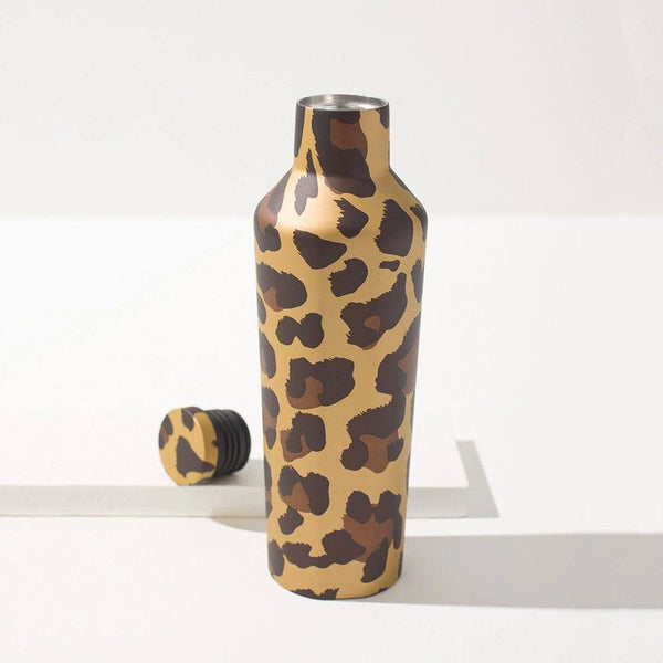 Corkcicle USA Insulated Canteen 475ml - Luxe Leopard - Modern Quests