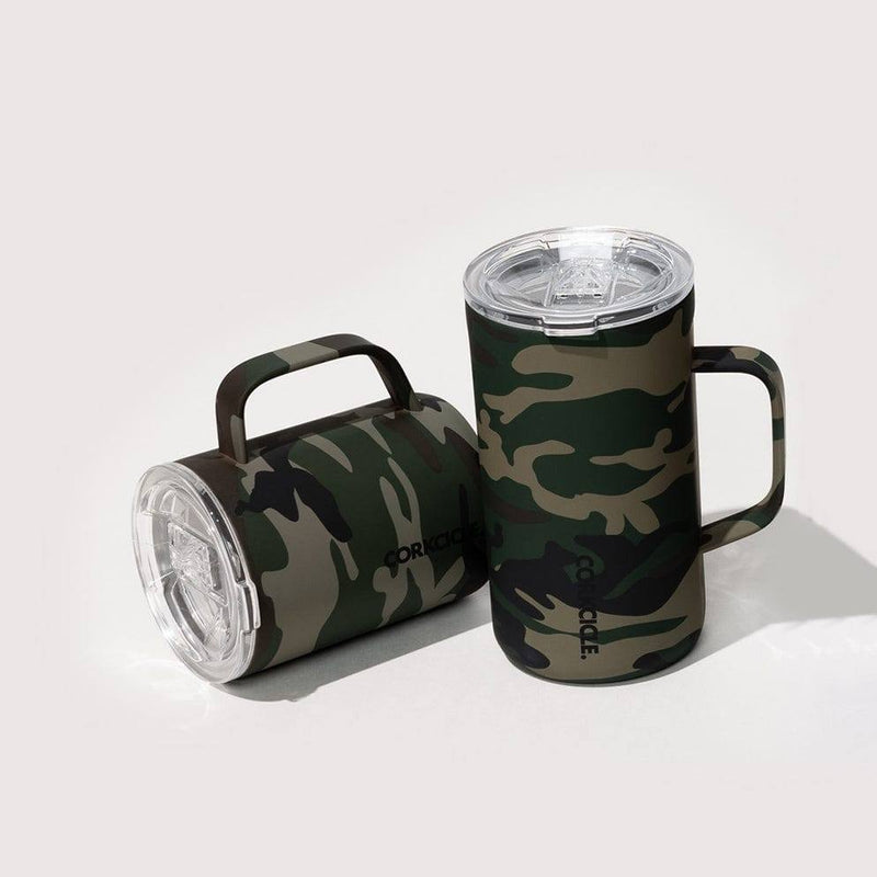 Corkcicle USA Insulated Coffee Mug - Woodland Camo - Modern Quests