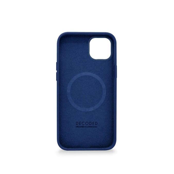 Decoded Silicone Case for iPhone 14 Plus - Navy - Modern Quests