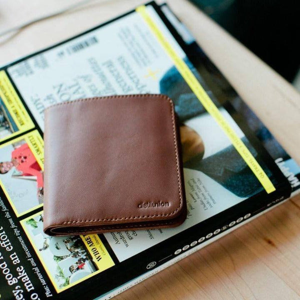 Distil Union Wally Agent Wallet - Brown