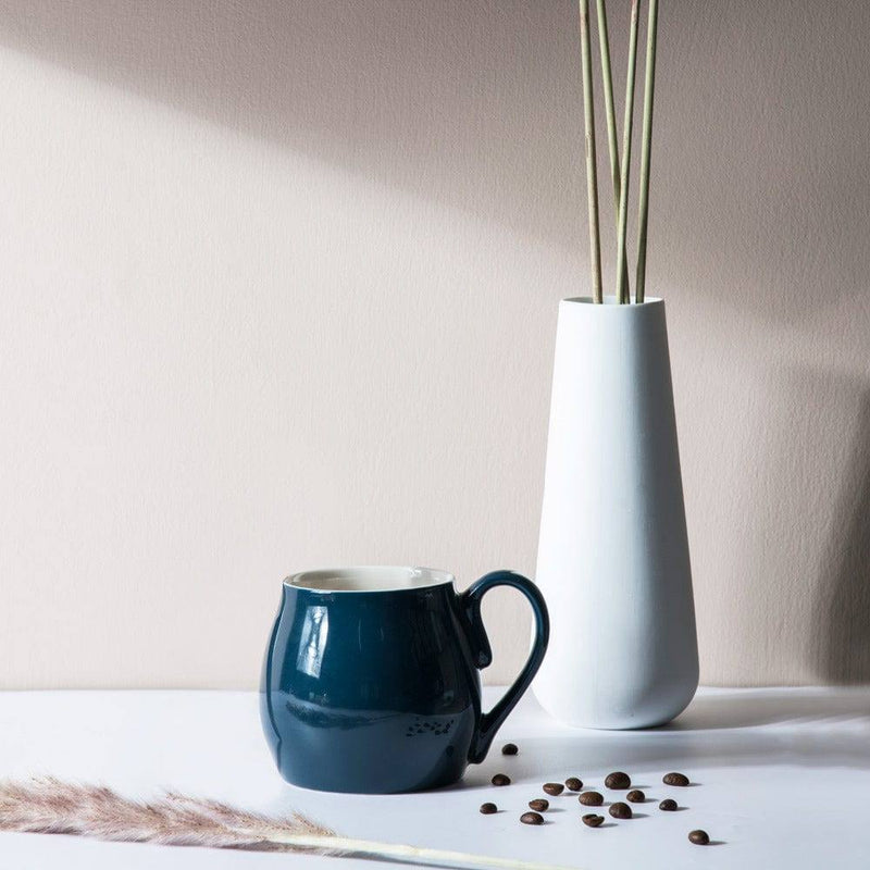 Enhabit Barrel Coffee Mug - Navy Blue - Modern Quests