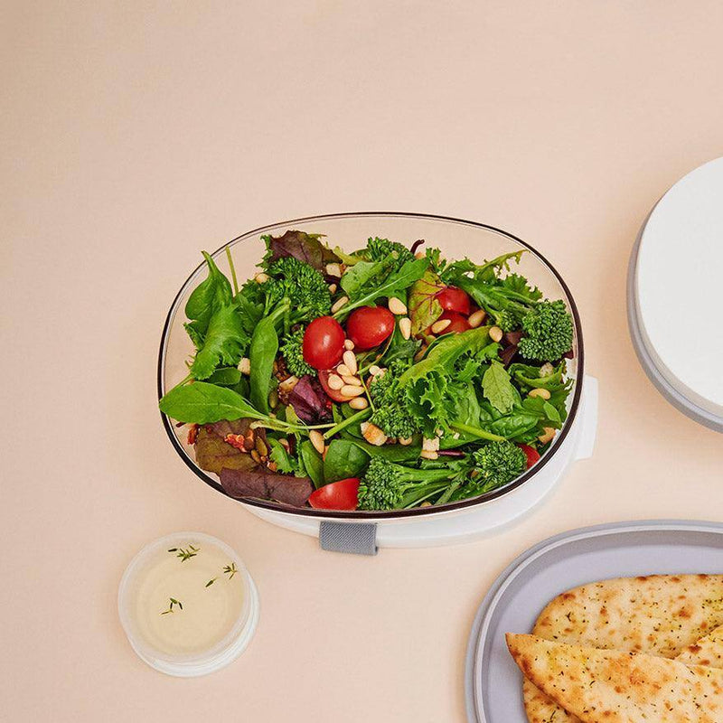 Mepal Netherlands Ellipse Salad Box - White - Modern Quests