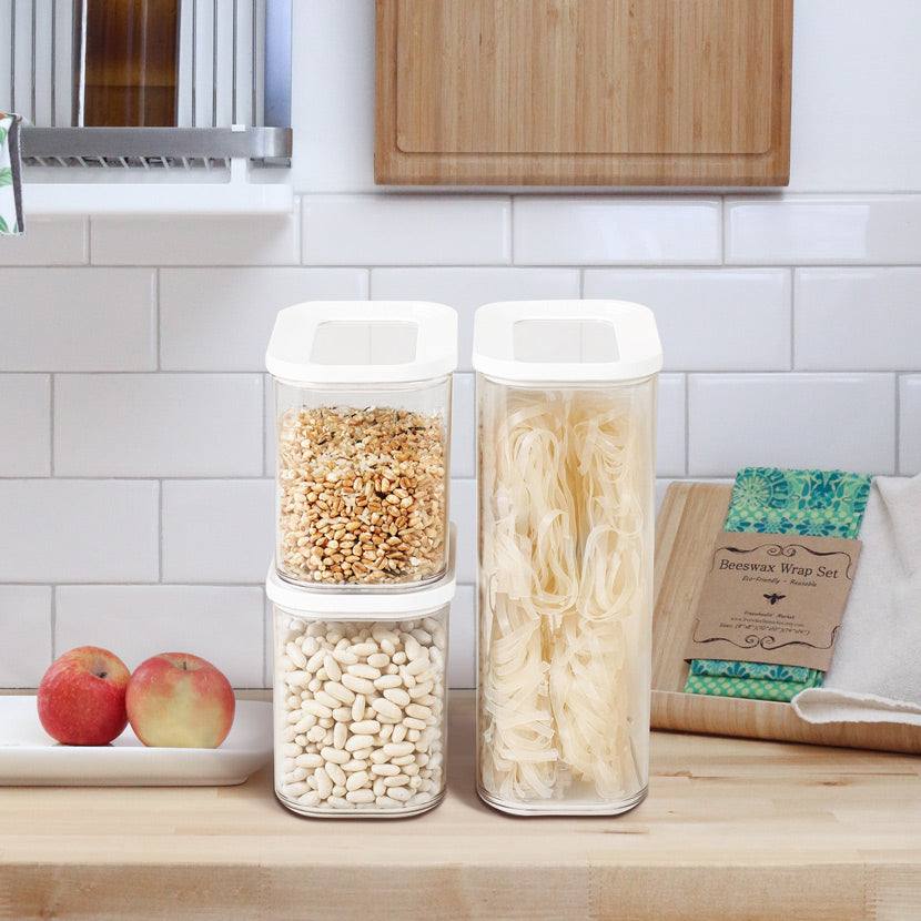 Mepal Airtight Stackable Storage Containers for Pasta & Dry