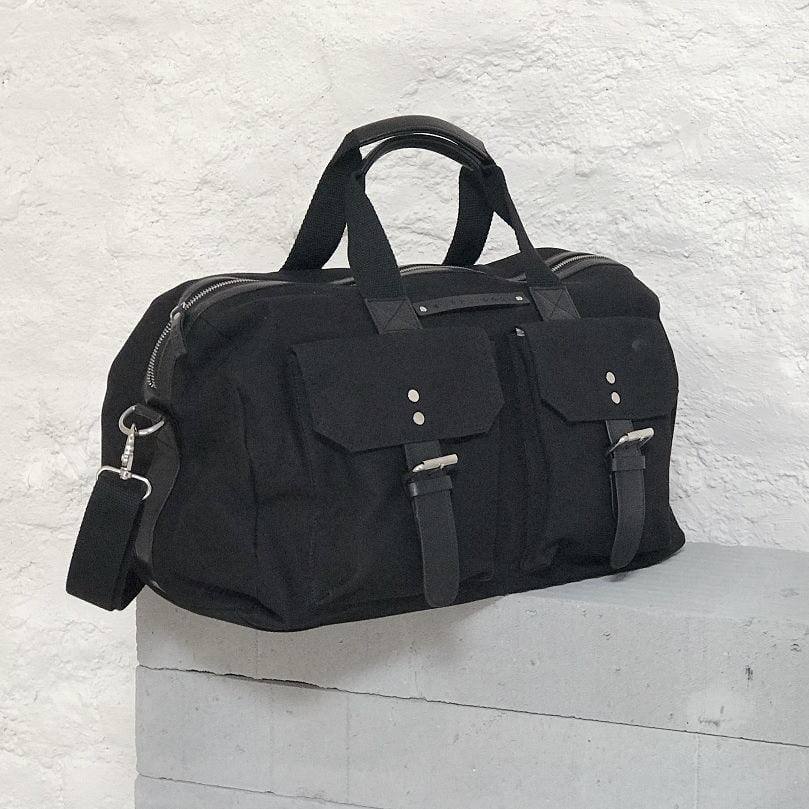 Nappa Dori The Hitchhiker Duffel Bag Black Modern Quests