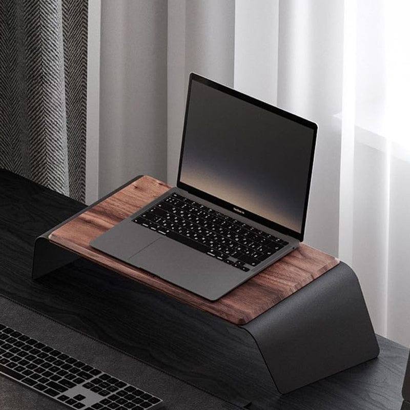 NOOE Anywhere Laptop Stand - Walnut - Modern Quests