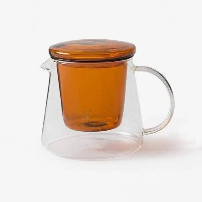 Philosophy Home Glass Tea Pot with Filter - Amber - Modern Quests