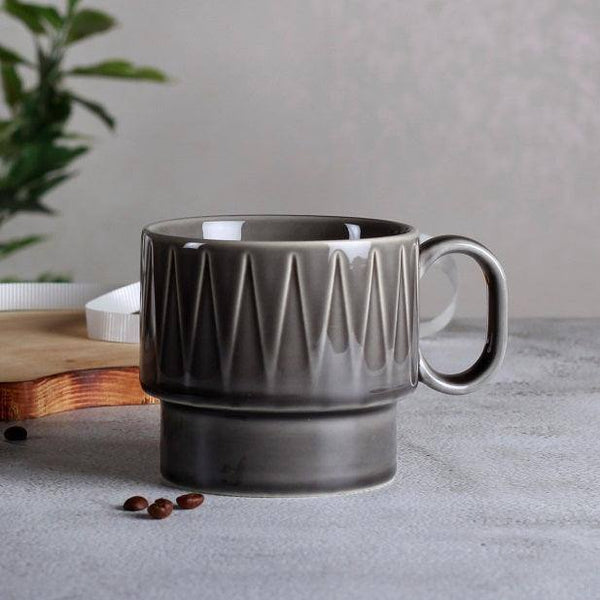 Sagaform Sweden Coffee and More Tea Mug - Grey - Modern Quests