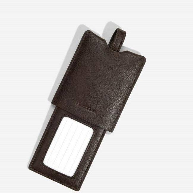 STACKERS London Travel Luggage Tag - Brown - Modern Quests