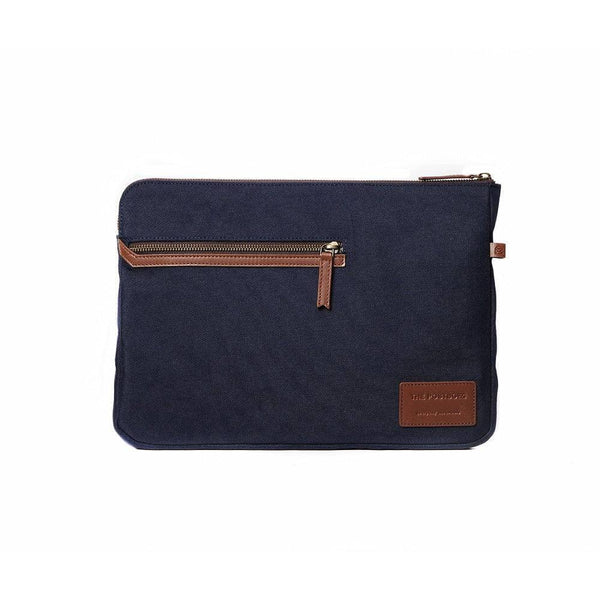The Postbox Rye Laptop Sleeve 13 Inch - Oxford Blue - Modern Quests