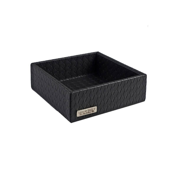 Three Sixty Entwine Valet Tray Small - Black - Modern Quests