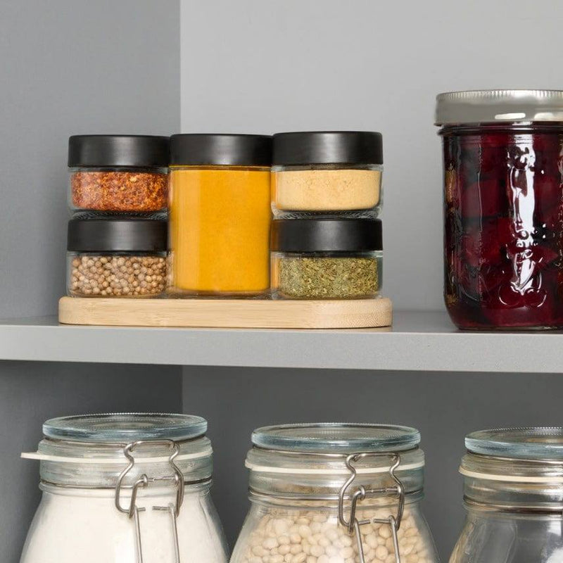 Trudeau Stackable Spice Storage Jars, Set of 5 - Modern Quests