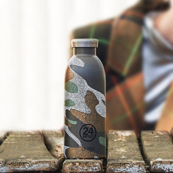 24 Bottles Italy Clima Insulated Bottle 500ml - Camo - Modern Quests