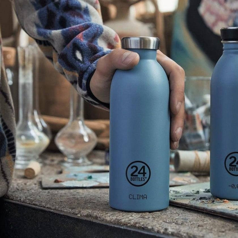 24 Bottles Clima Insulated Bottle 500ml - Powder Blue – Modern Quests