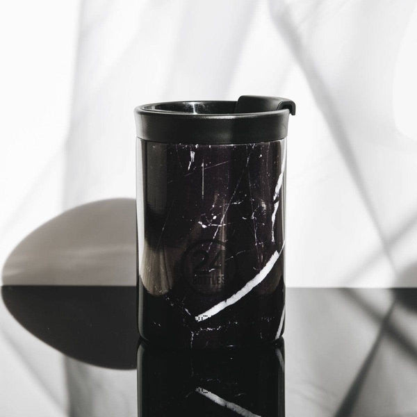 24 Bottles Italy Insulated Travel Tumbler - Black Marble - Modern Quests