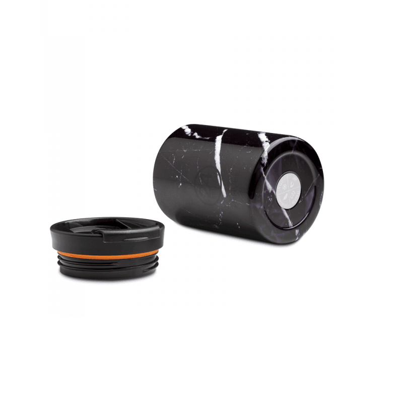 24 Bottles Italy Insulated Travel Tumbler - Black Marble - Modern Quests
