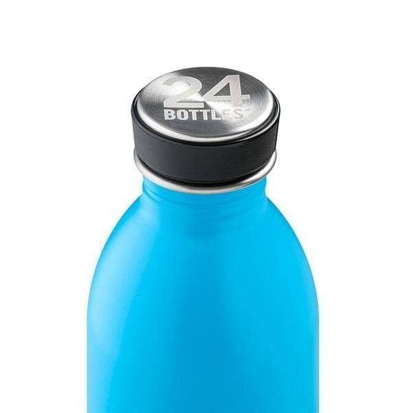 24 Bottles Italy Urban Bottle 500ml - Blue Lagoon - Modern Quests