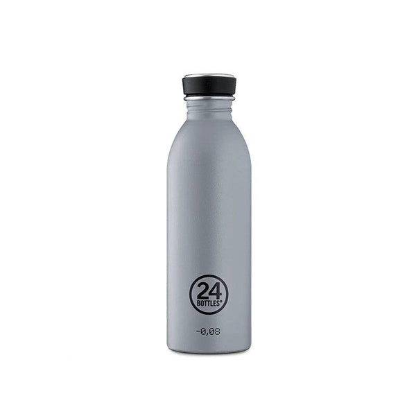 24 Bottles Italy Urban Bottle 500ml - Stone Formal Grey - Modern Quests