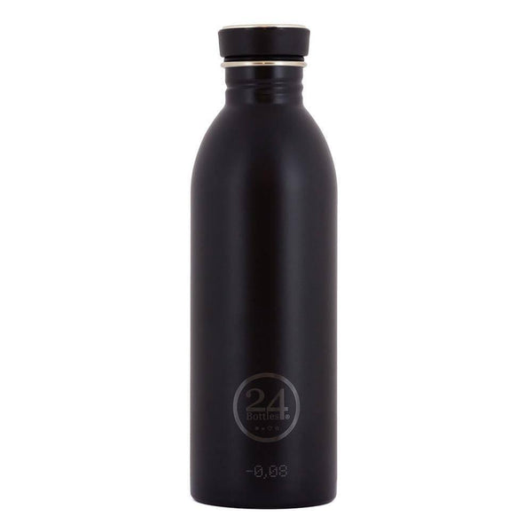 24 Bottles Italy Urban Bottle 500ml - Stone Tuxedo Black - Modern Quests