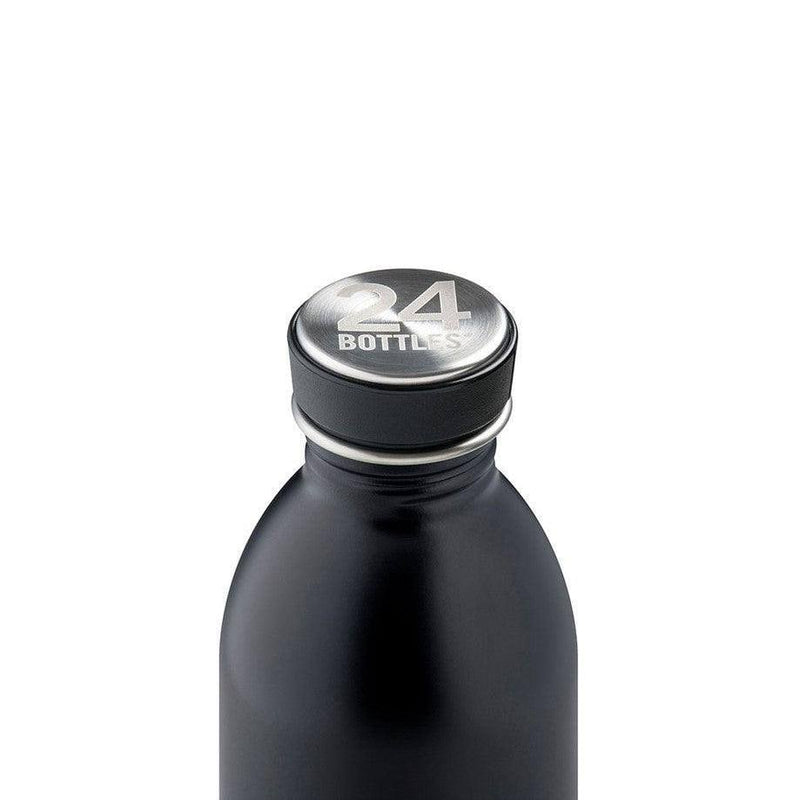 24 Bottles Italy Urban Bottle 500ml - Stone Tuxedo Black - Modern Quests