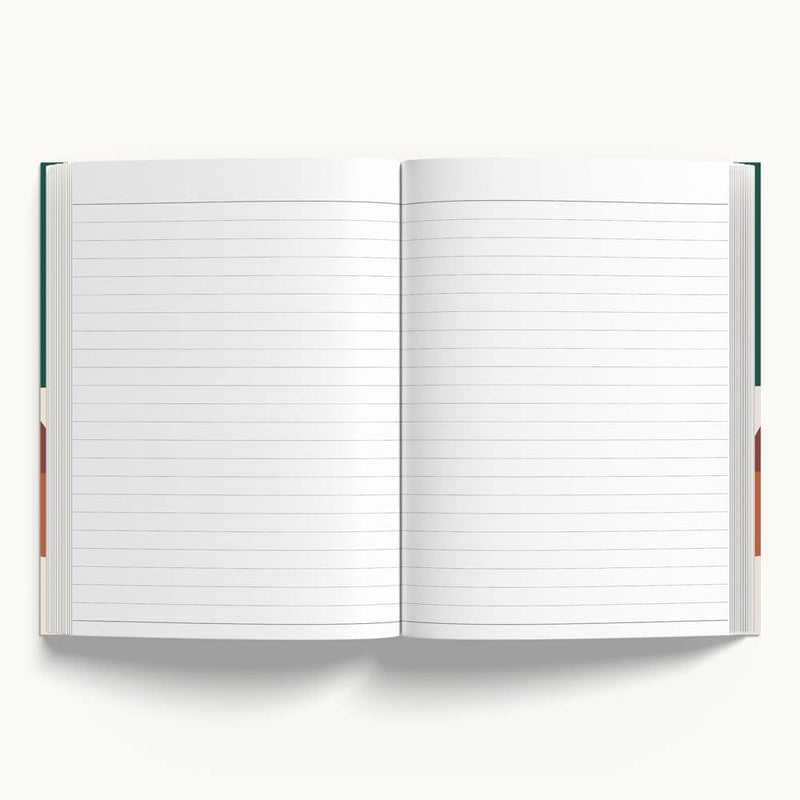 7mm A5 Hardbound Notebook - Bold Boho - Modern Quests