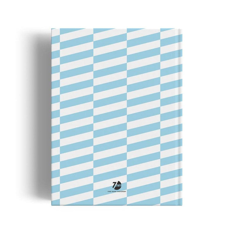 7mm A5 Hardbound Notebook - Great Ideas Blue - Modern Quests