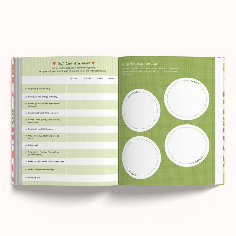 7mm Annual Undated Planner - Great Things Ahead - Modern Quests