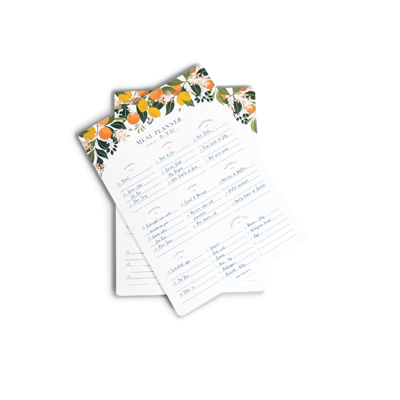 7mm Daily Meal Planner - Citrus Pop