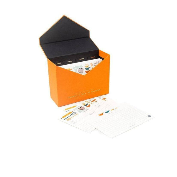 7mm Recipe Box Small - Orange