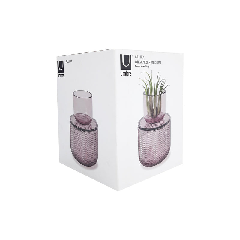 Allira Glass Organiser Medium - Purple