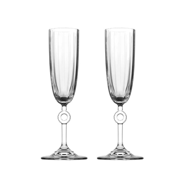 Amore Champagne Flutes 150ml, Set of 2