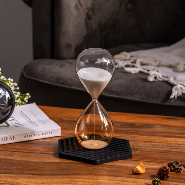 Enhabit Aspen Hourglass Medium - Orange Grey - Modern Quests