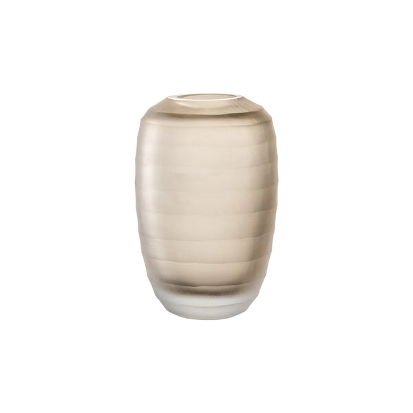 Bellagio Glass Vase Small - Beige