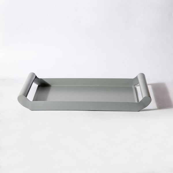 ESQ Living Bode Serving Tray Small - Grey- Modern Quests
