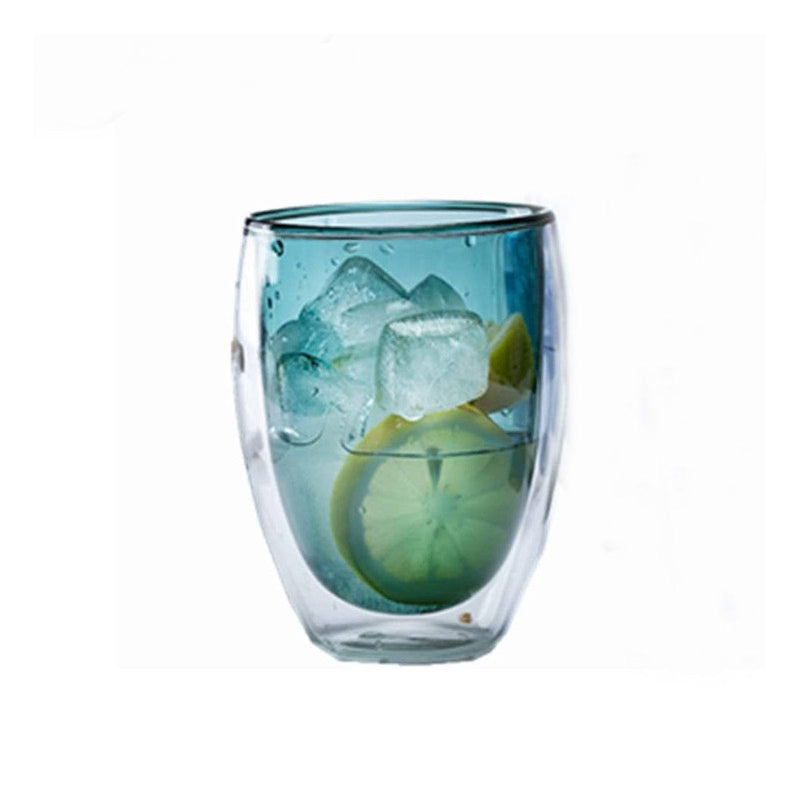 Cafe Double Wall Glass Medium - Green