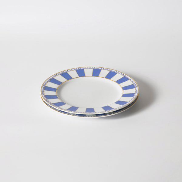 Carnivale Quarter Plates, Set of 2 - Blue
