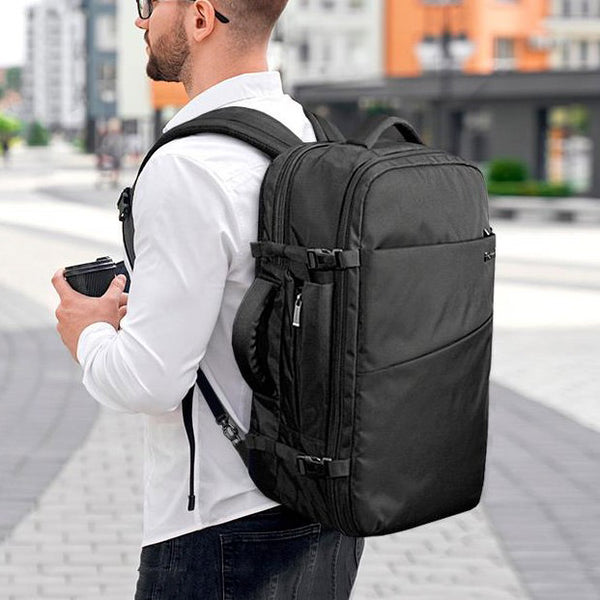 Carry On Travel Backpack 40L - Black