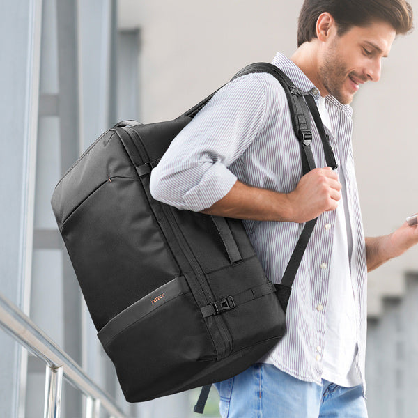 Carry On Travel Backpack 42L - Black