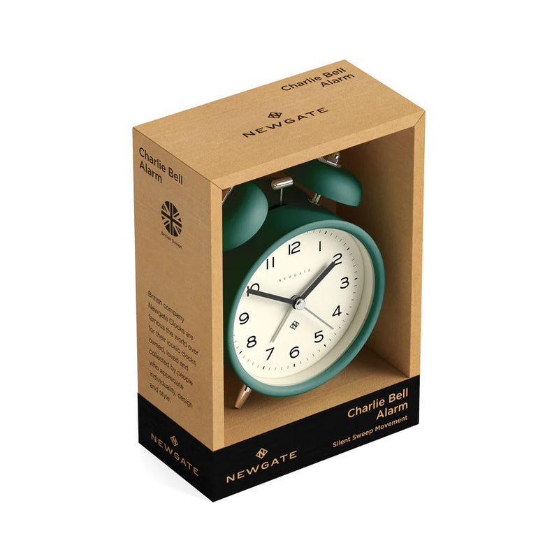 Charlie Bell Echo Alarm Clock - Eden Green