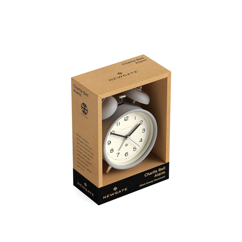 Charlie Bell Echo Alarm Clock - Posh Grey