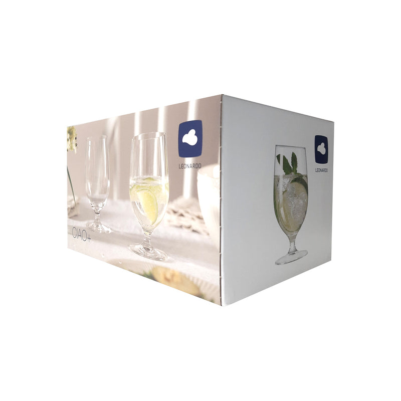 Ciao Water Glasses 300ml, Set of 6