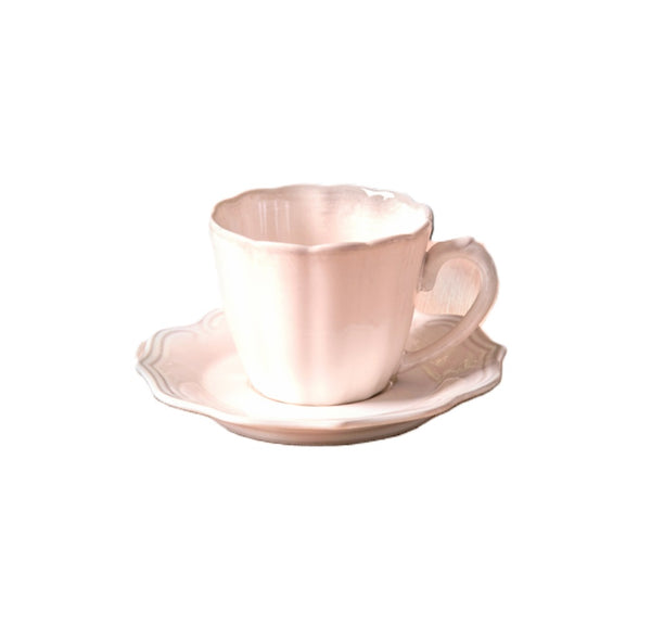 Alcove Cup & Saucer Set - Old Rose