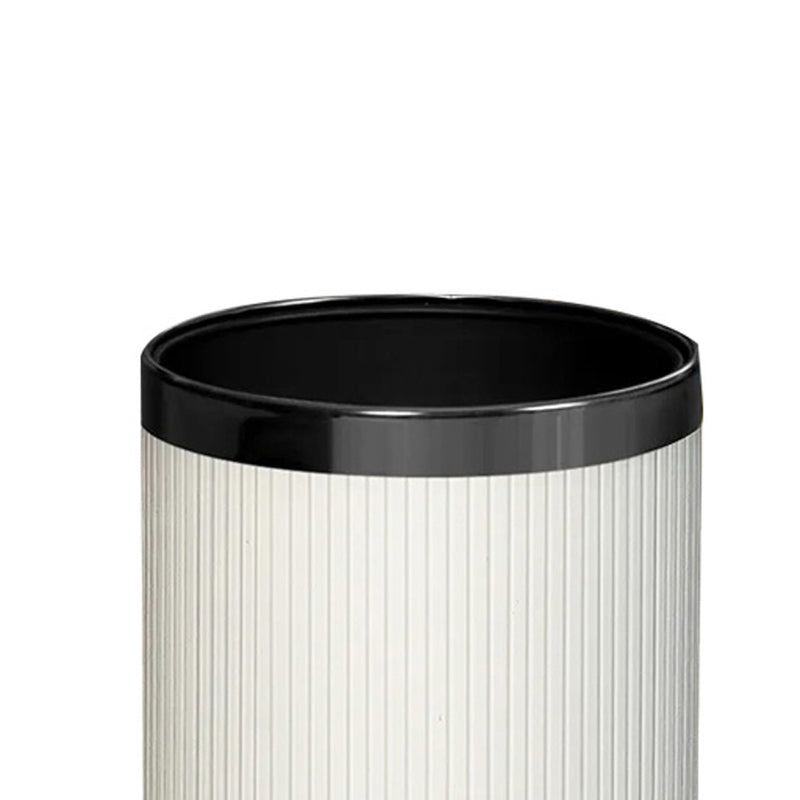Columns Waste Bin - White & Black
