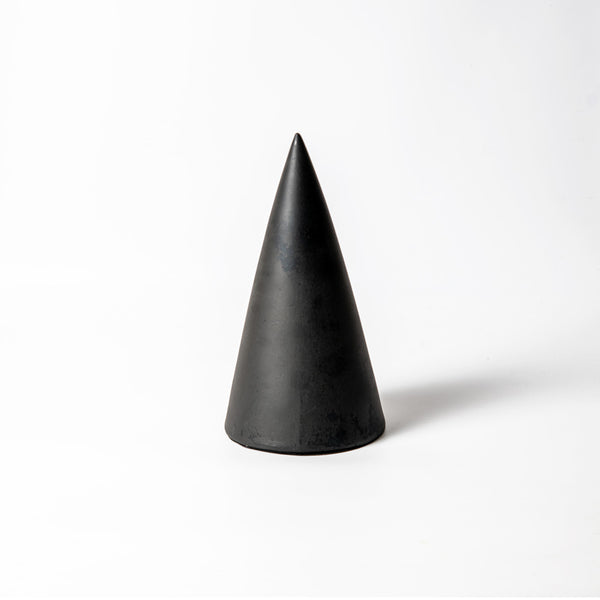 Cone Decorative Sculpture - Black
