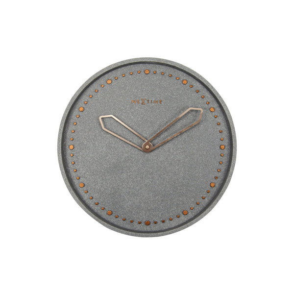 Cross Wall Clock 35cm - Grey