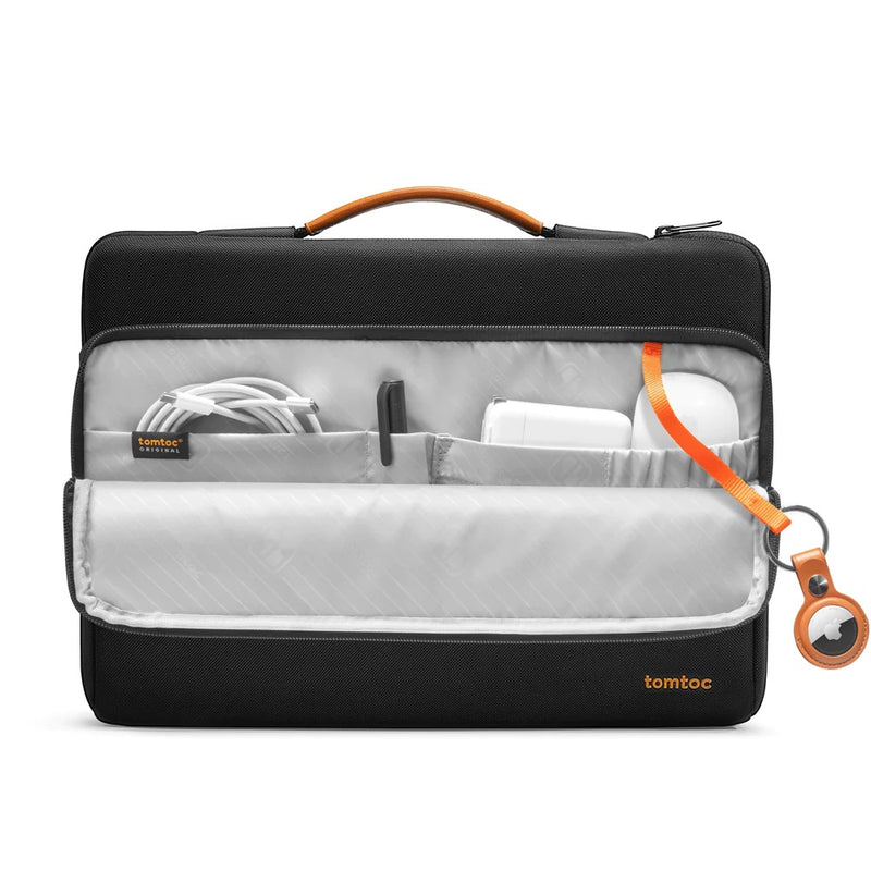 Defender A14 Laptop Briefcase - Black 15 to 16 Inch