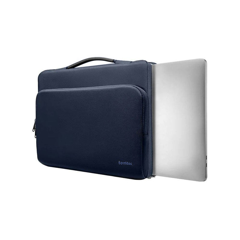 Defender A14 Laptop Briefcase - Navy Blue 13 to 14 inches