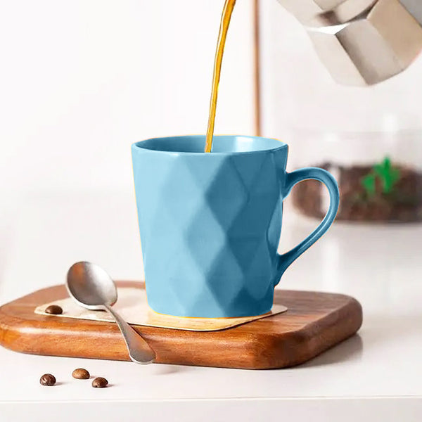Diamonds Coffee Mug - Blue